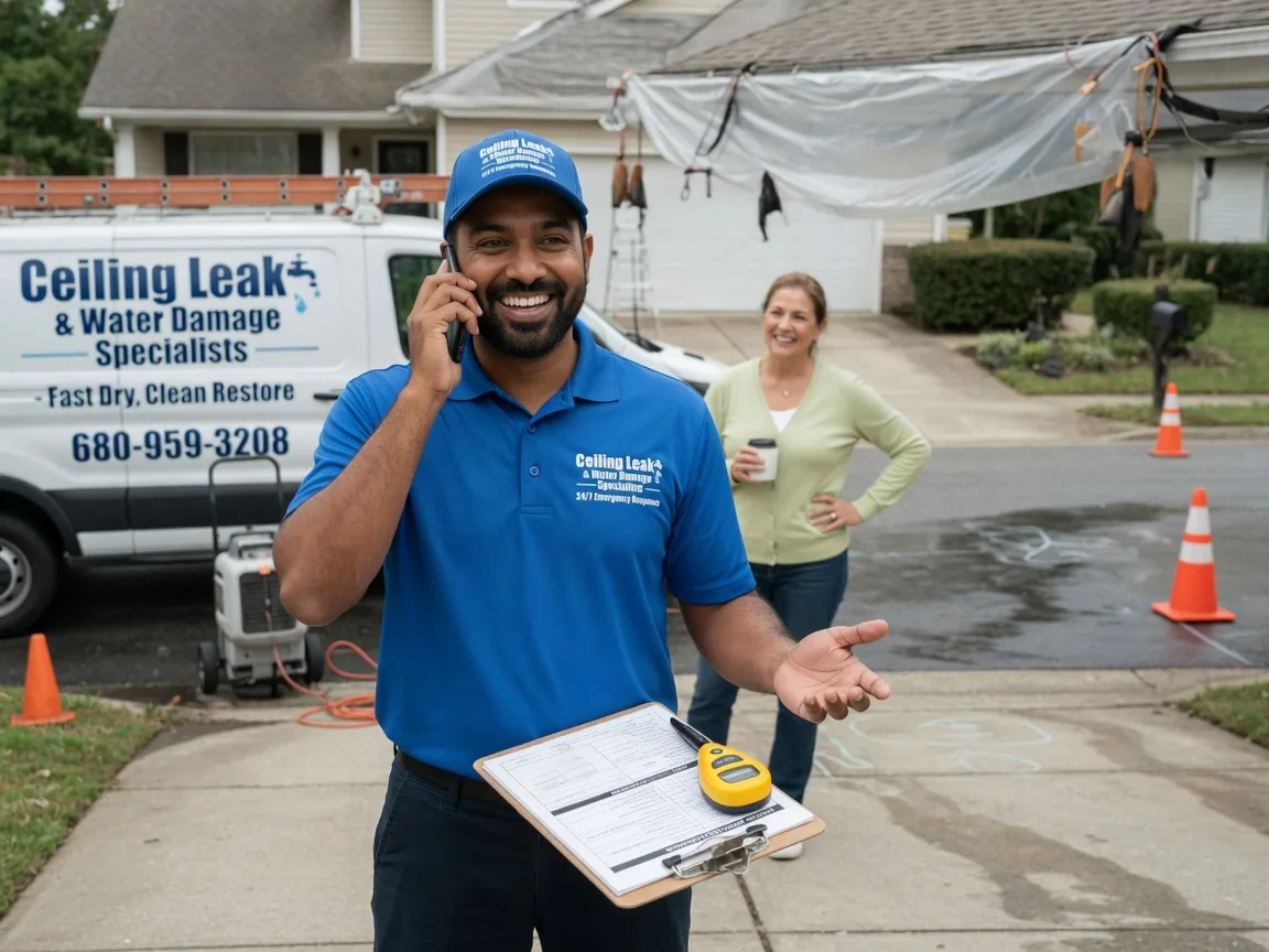 Ceiling Leak Cleanup Hartsville, IN FAQs